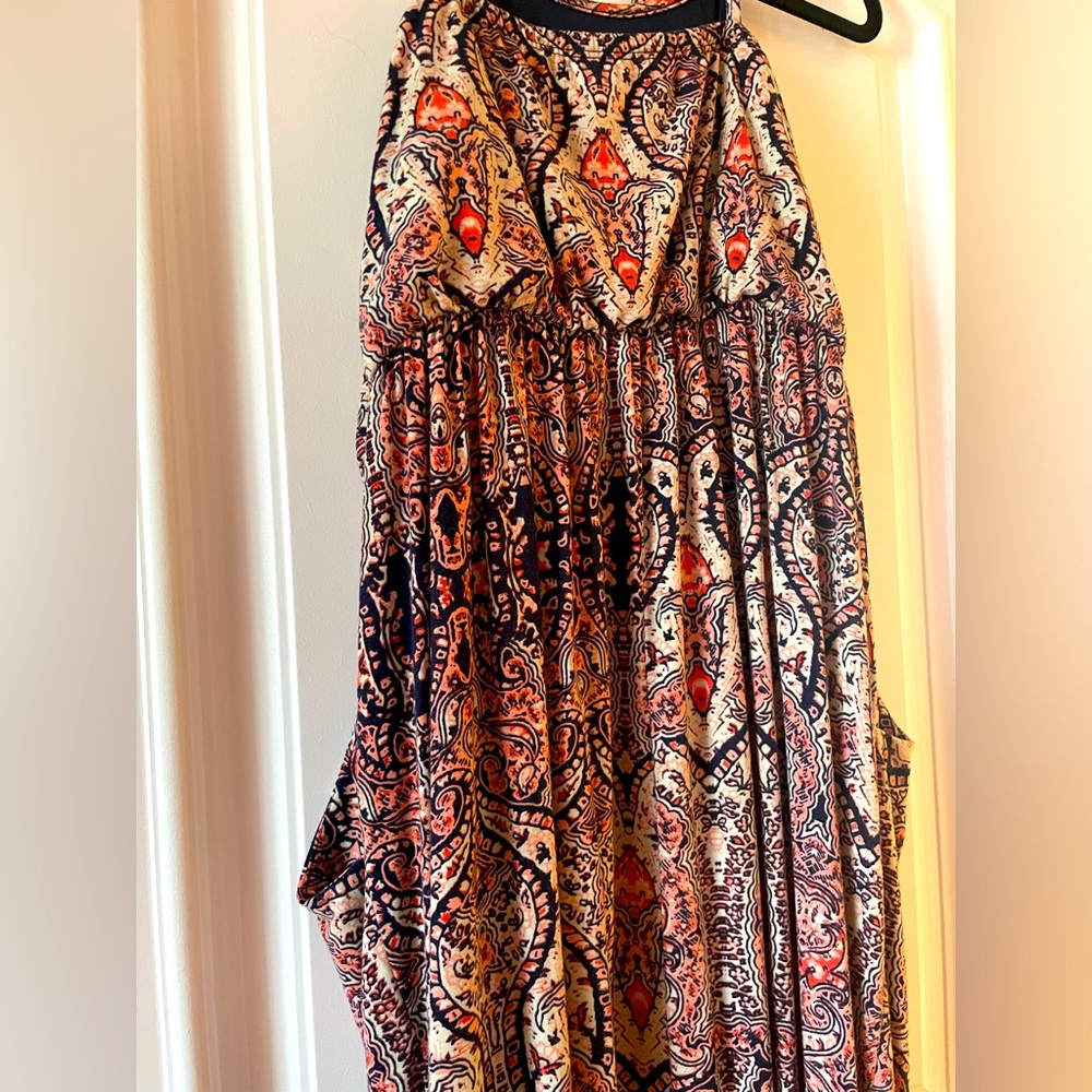 Summer Maxi dress with pockets 🌼